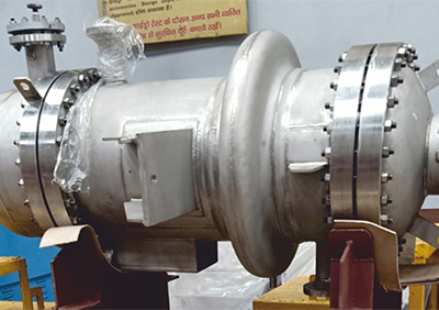 Hastelloy Heat Exchanger for an Overseas Pharma Industry