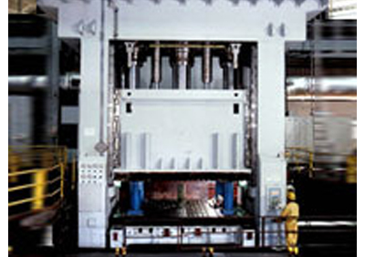 Single Action Hydraulic Press with Cushion in Slide supplied to Indian customer