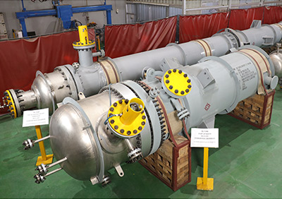 Titanium Exchanger for PTA Plant, India